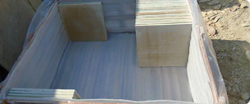 Product Page 11 Natural Stones Direct from Quarry Owners, Manufacturers, and Exporters. Placing the natural stone products in the crate Thumbnail