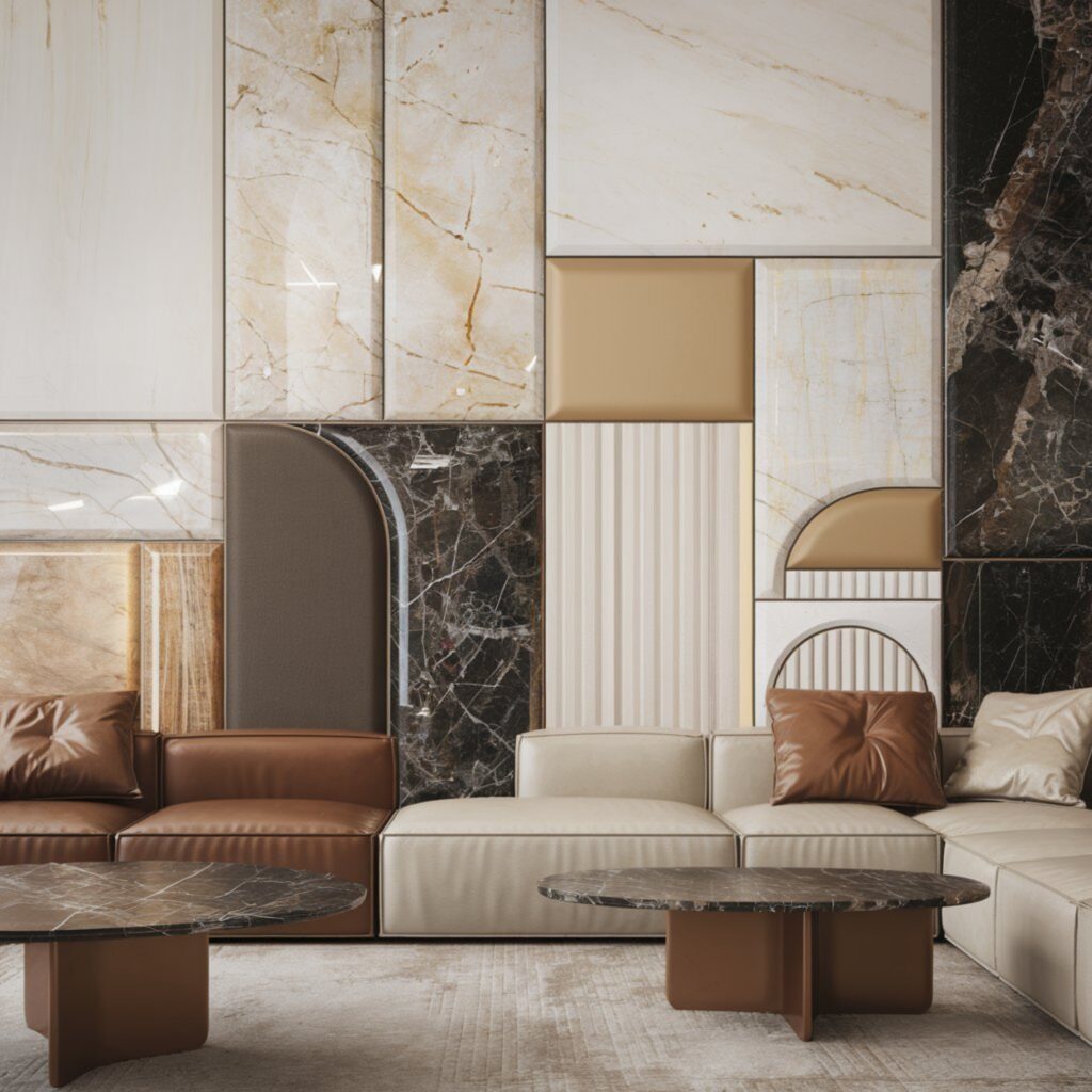 About 7 Natural Stones Direct from Quarry Owners, Manufacturers, and Exporters. Decorative tiles on display