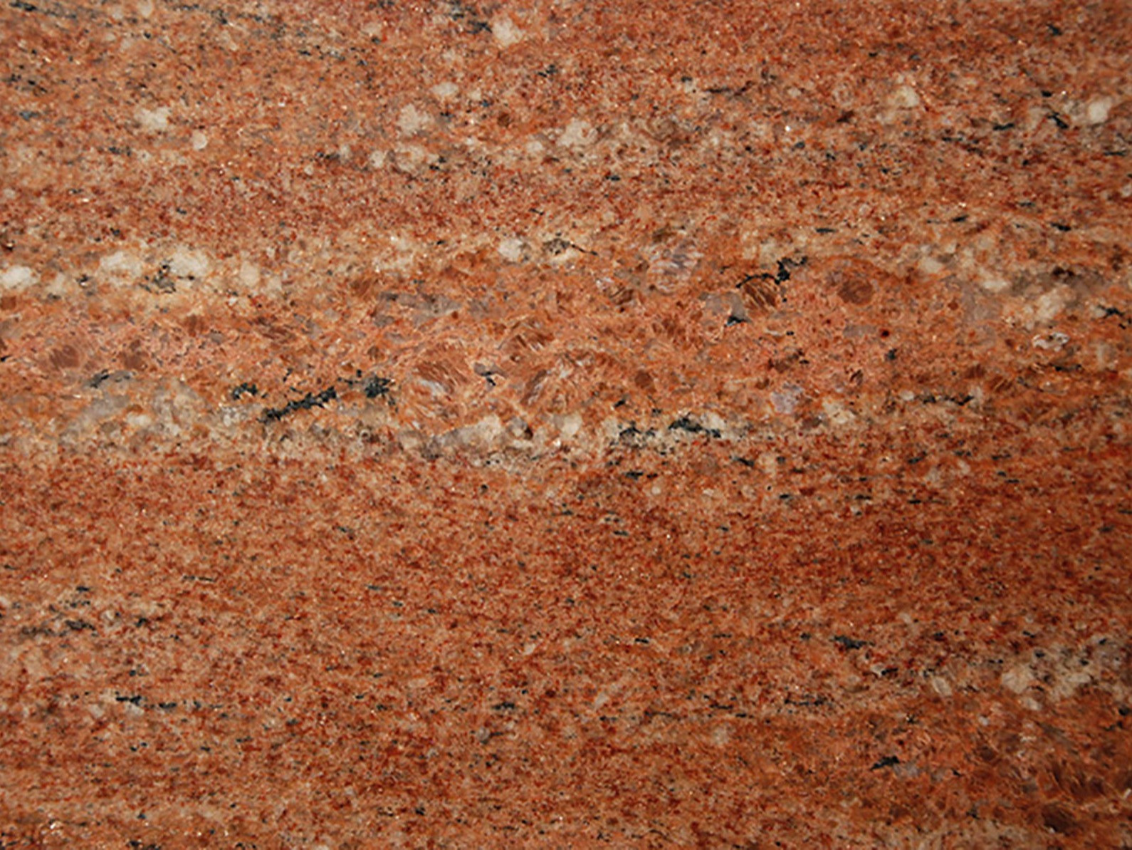 rose wood red granite