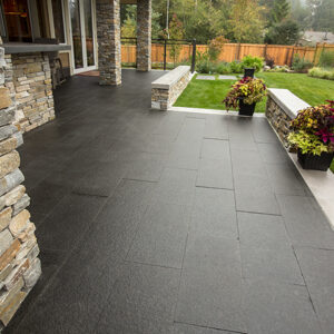 BASALT FLAMED + BRUSHED