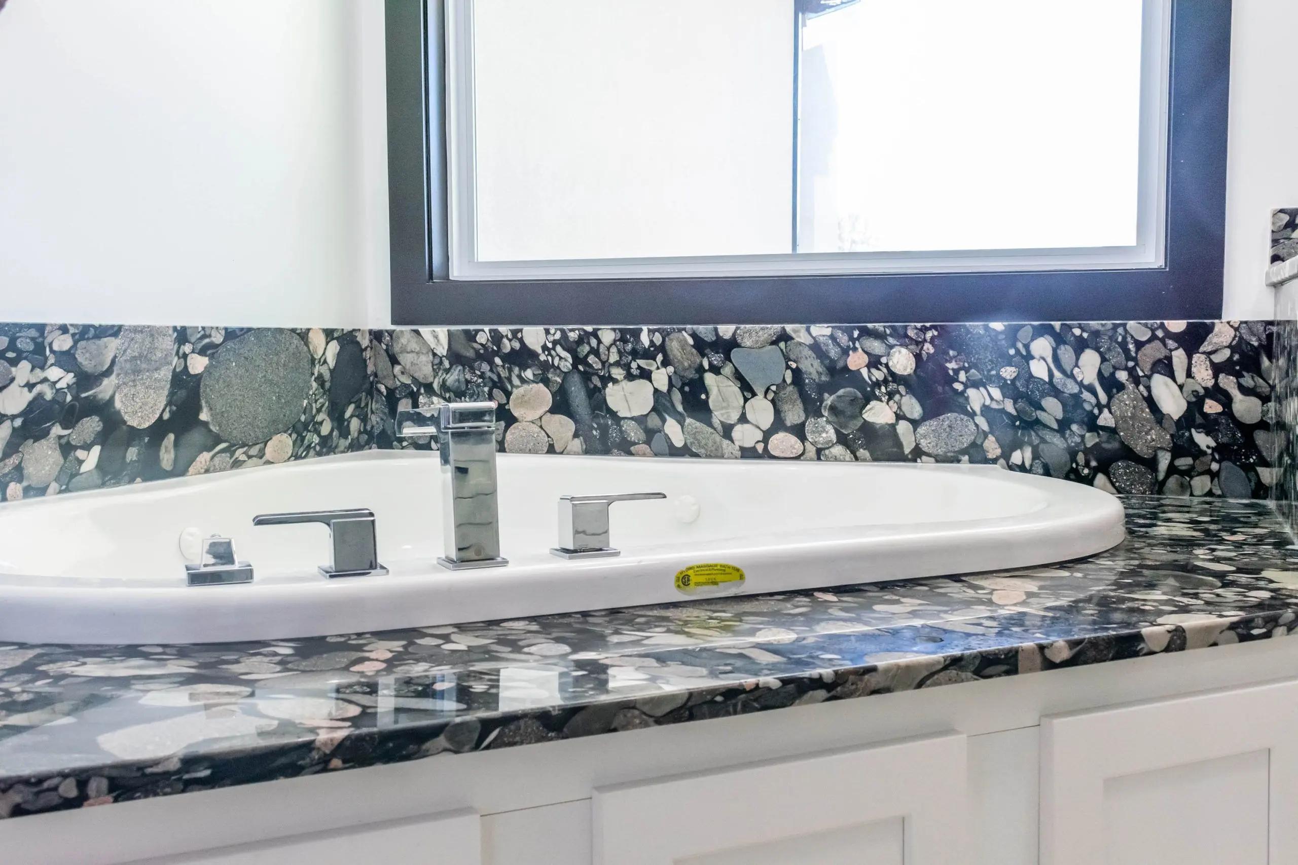 black marinace granite vanity white cabinets tub surrounds 8 1 scaled 1 6b712dce1f